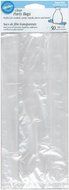 Wilton Party Bags, 4 by 9.5-Inch, Clear, 50-Pack N3