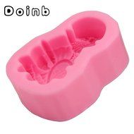 Doinb Sun+Moon (Mother+Baby) Soap Clay Candy Cake Pastry Fondant Chocolate Moulds FDA Silicone Molds Outer Size... N17