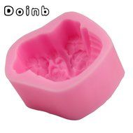 Doinb Sun+Moon (Mother+Baby) Soap Clay Candy Cake Pastry Fondant Chocolate Moulds FDA Silicone Molds Outer Size... N20