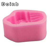 Doinb Sun+Moon (Mother+Baby) Soap Clay Candy Cake Pastry Fondant Chocolate Moulds FDA Silicone Molds Outer Size... N21