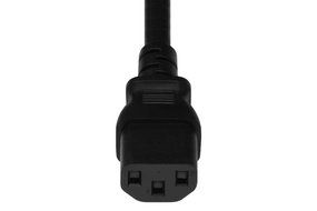 SF Cable, 6ft 14 AWG C13 to C14 Power Cord Extension (IEC320 C13 to IEC320 C14) SJT 15 Amp 250V N6