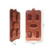 Ludan 6 Cavities Chocolate Cartoon Cute Spoon Silicone DIY Non Stick High Teperature Resistance Ice Cube Jelly... N6
