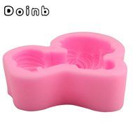 Doinb Sun+Moon (Mother+Baby) Soap Clay Candy Cake Pastry Fondant Chocolate Moulds FDA Silicone Molds Outer Size... N24