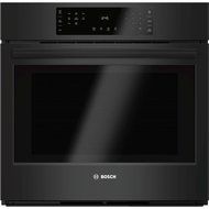 Bosch HBL8461UC 800 30" Black Electric Single Wall Oven - Convection