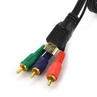 VAlinks(TM) 5 FT / 1.5m HDMI Male to 3RCA(Green,Blue,Red) Male Extension Cable Converter Adapter for HDTV DVD... N4