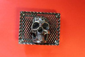 Sterling silver buckle 925 author's work (handiwork) N6