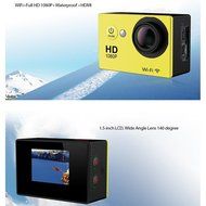 Generic Action Cam Hd 1080p Wifi Waterproof (Yellow) N3
