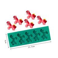 Yunko Set of 3 My Little Pony Mini Silicone Cake Decoration Mold Candy Fondant Chocolate Gum Paste Accessory Mould... N2