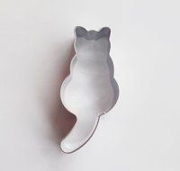 Yunko 4pcs Cat Shape Stainless Steel Cookie Cutter Fondant Cutter Cake Cake Decoration Tools Set N9