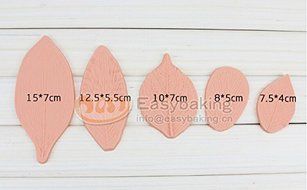2016 New Arrivel Flower-making Gumpaste Peony Rose Floral Petal Leaf Veiner Silicone Molds Fondant Cake Decorating...