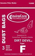 Vacuum Parts &amp; Accessories Dirt Devil Royal Vacuum Type F Canister Bags