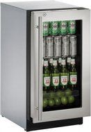 U-Line U3018RGLS13B 18" Modular 3000 Series Built In Compact Refrigerator with 3.6 cu.ft. Capacity, in Stainless...