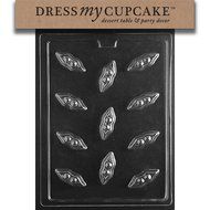 Dress My Cupcake DMCF115 Chocolate Candy Mold, Peas in a Pod