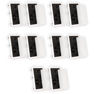 Theater Solutions CS6W In Wall 6.5" Speakers Surround Sound Home Theater 5 Pair Pack 5CS6W