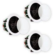 Theater Solutions TS650S In Ceiling 6.5" Stereo Speakers 2 Channel Each Home 3 Speaker Set 3TS650S