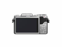 Panasonic DMC-GF7WK Compact System Camera (DSLM) with 12-32mm + 35-100mm Kit - International Version (No Warranty) N6