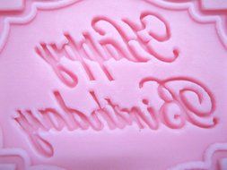 Anyana Silicone Fondant Happy Birthday Mould Cake Decorating Tool Chocolate Sugar Craft N5