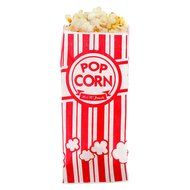 Carnival King Paper Popcorn Bags, 1 oz, Red &amp; White, 100 Piece N2