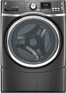 GE GFWS1705HDG 4.3 Cu. Ft. Gray Stackable With Steam Cycle Front Load Washer - Energy Star