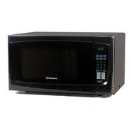 Westinghouse WCM16100B 1000 Watt Counter Top Microwave Oven, 1.6 Cubic Feet, Black Cabinet N7