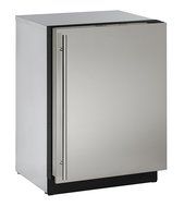U-Line U3024RS00A Built-in Compact Refrigerator, 4.9 cu. ft., Stainless Steel