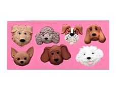 Windspeed Silicone 3D Dog Cake Fondant Baking Mold Chocolate/Candy/Sugar Mold Cake Decorating Mold Tray (Cute... N4