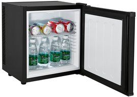 SunRuck 1-door refrigerator 20L Peltier system Silent, vibration-free SR-R2001K, Black N4