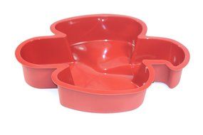 Paderno World Cuisine 1.1 Pound Non-stick Silicone Dove Bread Mold N2