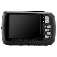 Knox Dual LCD Display 20MP Waterproof &amp; Shockproof Digital Camera (Purple) N11