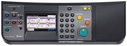 Kyocera ECOSYS M6026cidn 28 color per miunte MFP. N8