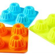 Home.lolo Fancy Bundt Cake Candy Silicone Mold DIY Mould Chocolate Soap Pastry SCM01A-04 N3