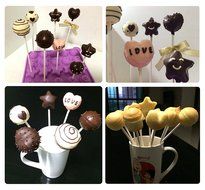Blisstime&reg; Assorted Shapes Silicone Cake Lollipop Mold N4