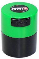 Minivac TV1-SLG - 10g to 30 gram Vacuum Sealed Container Green Cap &amp; Black Body