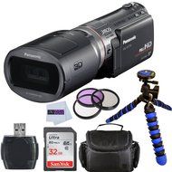 Panasonic HDC-SDT750 3D PAL Camcorder + 8 Piece Accessory Kit. Sandisk Ultra 32GB Memory Card (Class 10) + 3 Piece... N4