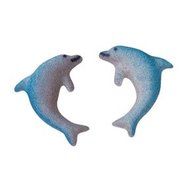 Dolphin Ocean Sugar Decorations Cookie Cupcake Cake 12 Count