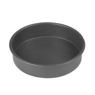 FortheChef&#039;s Deluxe Hard Anodized Aluminum Professional 8&quot; Round Cake Pan, 2&quot; Depth