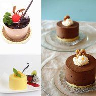 Taloyer 1 PC 8 Holes Round Cupcake Mold Silicone Handmade Jelly Pudding Cookie Ice Craft Mold DIY N3