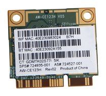 HP AW-CE123H BCM94352HMB WLAN80211 BT4 724935-001