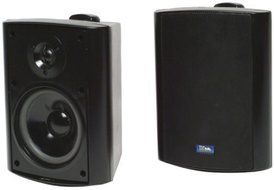 TIC TICASP25W 75-Watt Outdoor Patio Speaker with 70-Volt Switching - Black