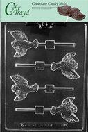 Cybrtrayd A137 Hummingbird Lolly Animal Chocolate Candy Mold