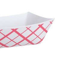 Southern Champion Tray Southland Paperboard Red Check Food Tray (Multiple Sizes Available) N10
