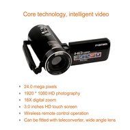 inkint 3.0 inch LCD Display Screen Full HD 1080P Night-shot Video Camcorder Equipment with Internal Microphone... N7