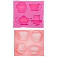HT BAKEWARE | Teapot Teacup Silicone Mold N3