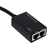 HDMI Extender Over RJ45 CAT5e CAT6 Cable UTP LAN Ethernet Balun Extender Repeater Cable-1080P 3D-30m N4
