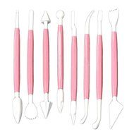 Mikey Store 8 Pcs Kit sugarcraft Fondant Cake Decorating Modelling Tools Decorations N6
