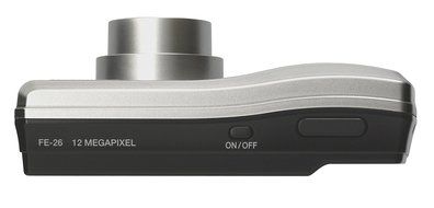 Olympus FE-26 12MP Digital Camera with 3x Optical Zoom and 2.7 inch LCD (Silver) N4