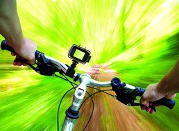 Slick VC855BK HD Sports Action Video Cam Kit With Waterproof Case, Helmet Mount &amp; Bike Mount N2