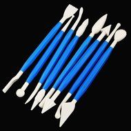 Fu Store Cake Decorating Tools (68pcs) Fondant Molds Fondant Tools Flower Cutters Cake Smoother Sugarcraft Icing... N3