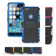 iPhone 6s Case, HLCT Rugged Shock Proof Dual-Layer Case with Built-In Kickstand for iPhone 6s / 6 4.7 Inch (White... N20