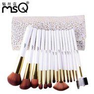ShungHO MSQ Brand 15pcs Makeup Brushes Set,Roman Style Beauty Comestic Makeup Brushes Tools Kits N4